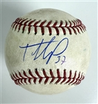 Teoscar Hernandez Signed & Game Used OML Baseball from 8-25-2024 Game vs. Rays (PSA & MLB Holo)