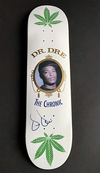 Dr. Dre Signed Limited Edition "The Chronic" Skate Deck (Record Label COA)(JSA)(Ulrich Collection)