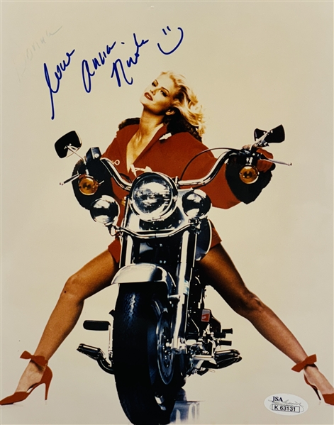 Anna Nicole Smith Signed  Photo (JSA)