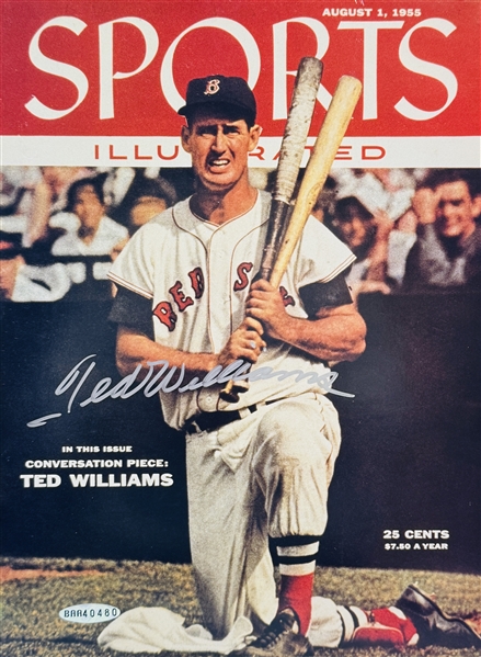 Ted Williams Signed Photo (UDA)