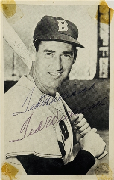 Ted Williams Signed Photo (JSA)