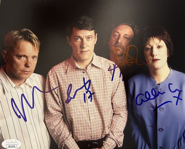 New Order: Group Signed 8" x 10" Color Photograph (4 Sigs)(JSA)