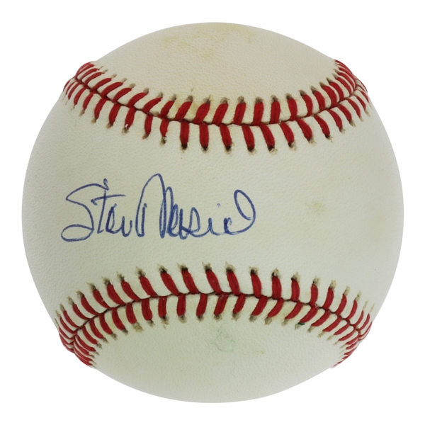 Stan Musial Signed Official National League Baseball with Original UDA Box and Pouch (UDA)