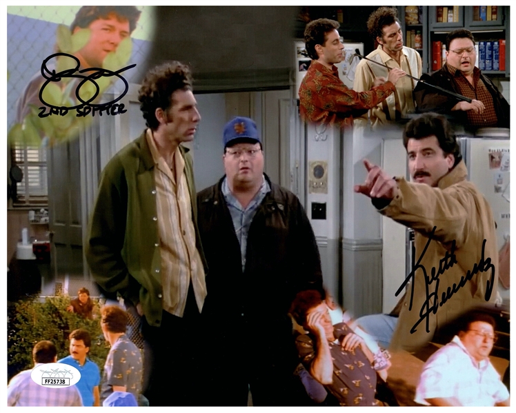 Keith Hernandez and Roger McDowell Signed 8” x 10” Color Photo from the Seinfeld Episode “The Boyfriend” (JSA)