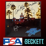 The Eagles RARE Fully Band Signed "Hotel California" Record Album (Beckett/BAS LOA)(PSA/DNA LOA)