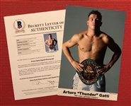 Artuto Gatti Signed 8" x 10" Promotional Photo (Beckett/BAS)