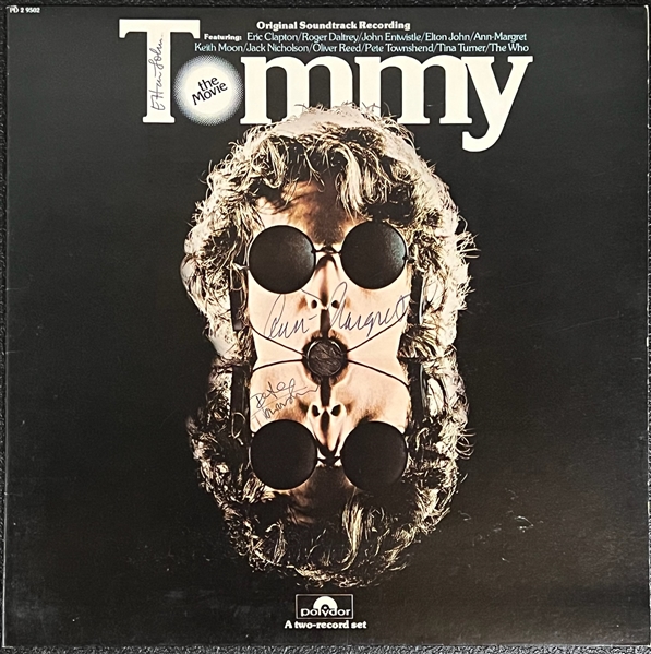 The Who: Pete Townshend, Elton John & Ann-Margaret Signed "Tommy" Movie Soundtrack Album (Beckett/BAS LOA)