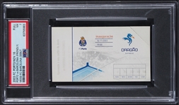 Barcelona Lionel Messi Club Debut Full Ticket Stub Graded NM 7! (PSA/DNA Encapsulated)