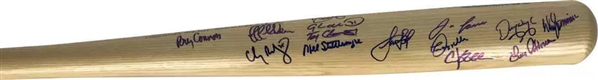 2000 New York Yankees World Series Champion Team Signed Baseball Bat w/ Jeter, Rivera, Torre & Others! (Beckett/BAS)