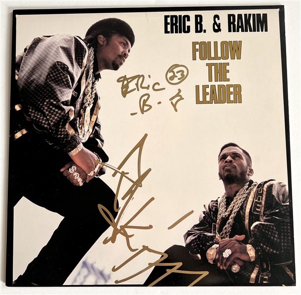 Eric B. & Rakim In-Person Dual-Signed “Follow the Leader” Album Record (JSA Authentication)(Ulrich Collection)