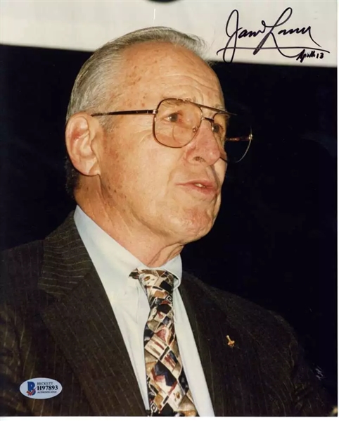 NASA Jim Lovell Signed 8" x 10" Color Photograph w/ Apollo 13 Inscription (Beckett/BAS)