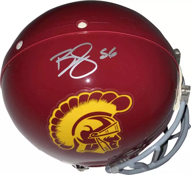 Brian Cushing Signed Full Size PROLINE USC Trojans Helmet (JSA)