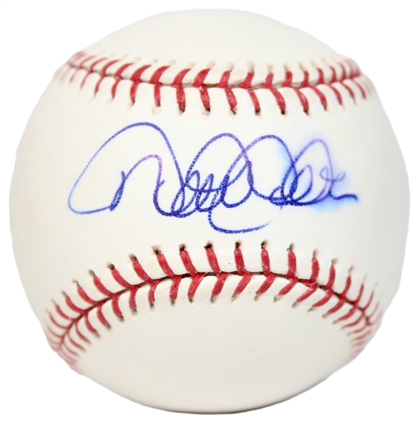 Derek Jeter Superbly Signed OML Selig Baseball (JSA)