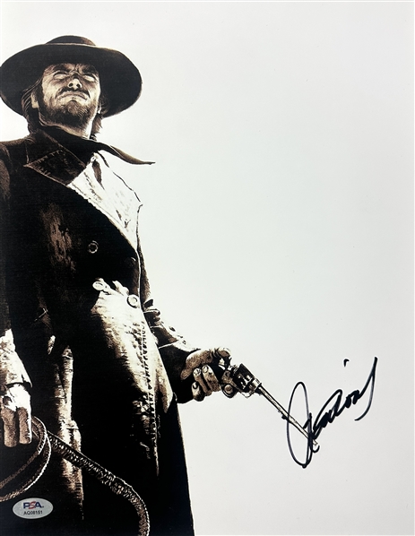 Clint Eastwood Signed 11" x 14" Western Photograph (PSA/DNA LOA)