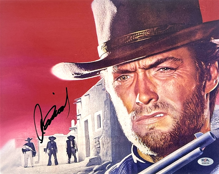 Clint Eastwood Signed 11" x 14" Color Western Photograph (PSA/DNA LOA)