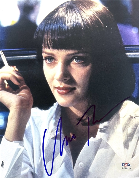 Pulp Fiction: Uma Thurman Signed 8" x 10" Color Photo (PSA/DNA)