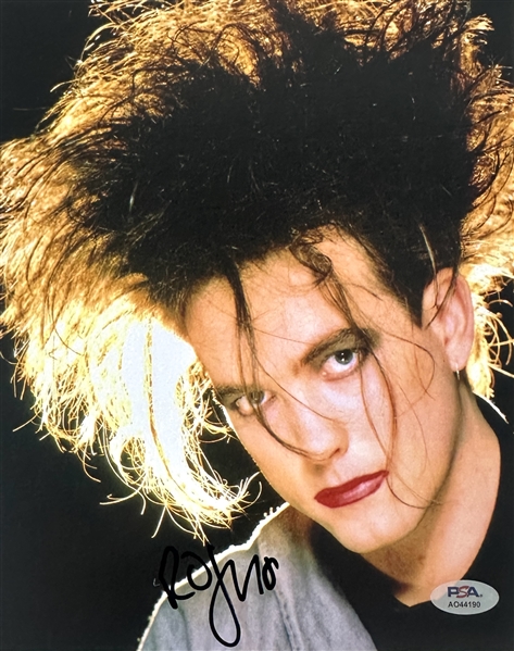 The Cure: Robert Smith Signed 8" x 10" Color Photograph (PSA/DNA)