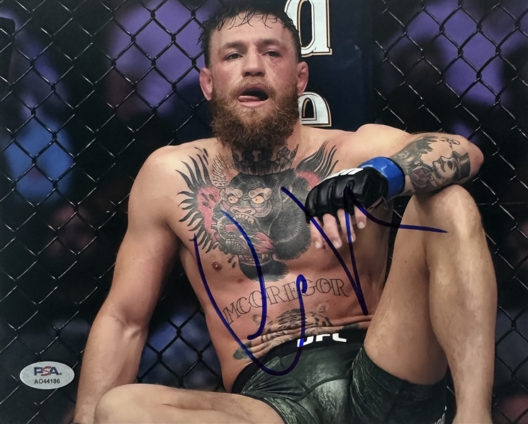 Conor McGregor Signed 8" x 10" Color Photo (PSA/DNA)