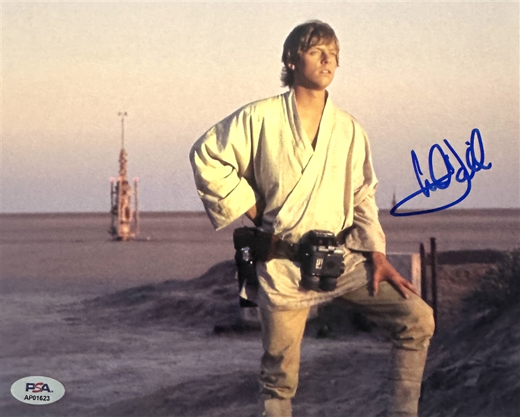 Star Wars: Mark Hamill Signed 8" x 10" Color Photo from "A New Hope" (PSA/DNA LOA)