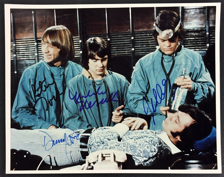 The Monkees Fully Group Signed 8" x 10" Photo (PSA/DNA LOA)