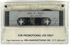 Guns N Roses Rare "Appetite for Destruction" Promotional Cassette