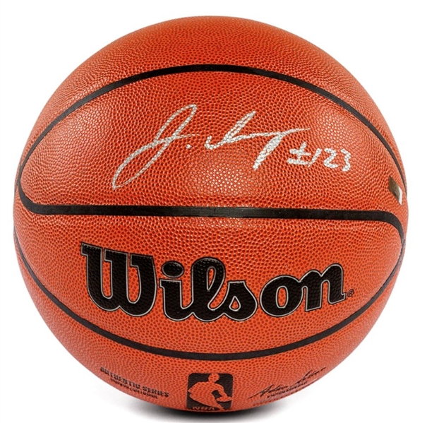 Jaden Ivey Signed Detroit Pistons Wilson Basketball (Panini)