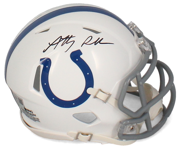 Anthony Richardson Signed Indianapolis Colts Mini Speed Helmet (Fanatics)