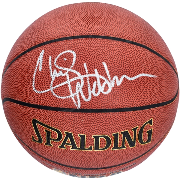 Chris Webber Signed Sacramento Kings Spalding Basketball (Fanatics)