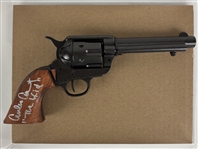 Young Guns: Emilio Estevez Signed Replica Western Pistol (Beckett/BAS)