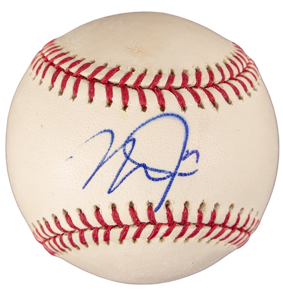 Mike Trout Signed OML Baseball (PSA/DNA)