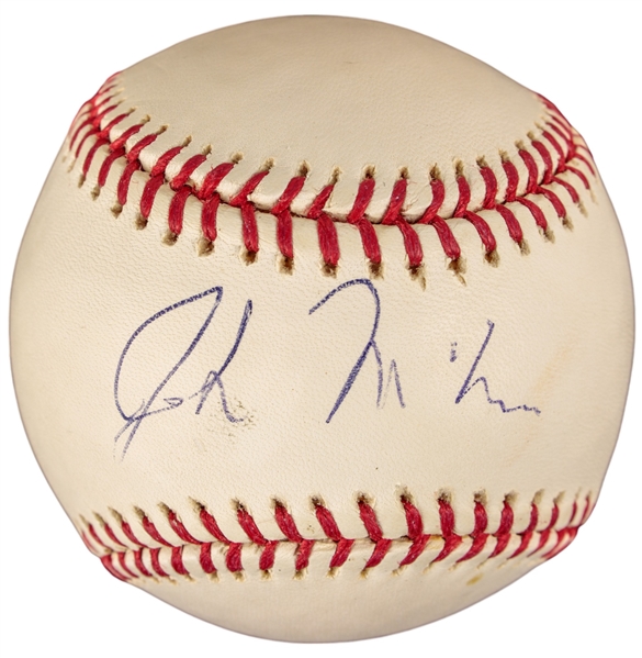 John McCain Signed Rawlings OML Baseball (Beckett/BAS)