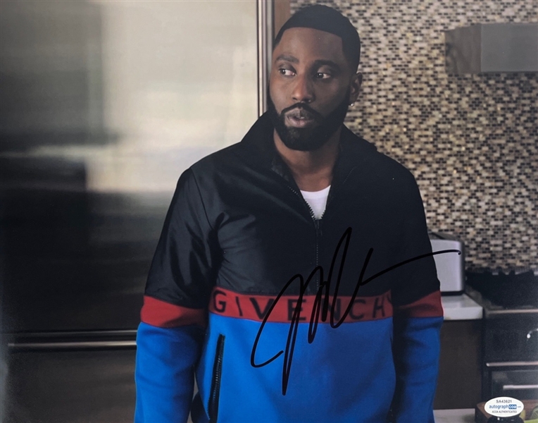 Ballers: John David Washington Signed 11" x 14" Photo (ACOA)