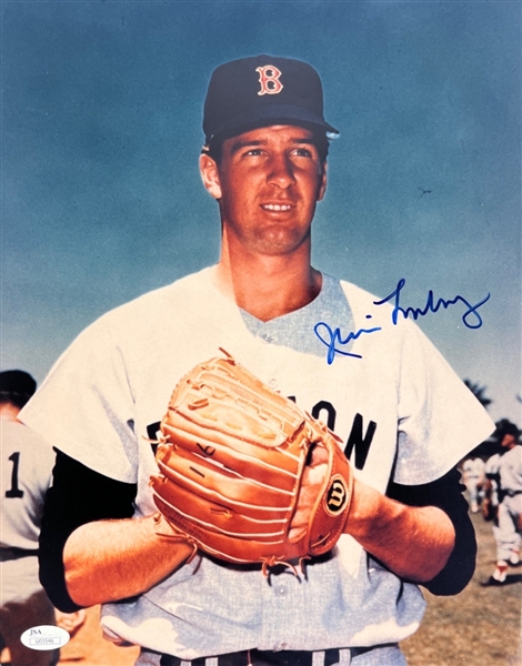 Jim Lonborg Signed 11" x 14" Photograph (JSA COA)