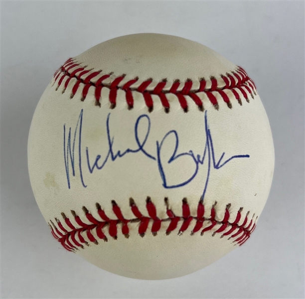 Michael Buffer Signed ONL Baseball (Beckett/BAS)