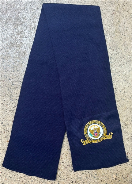 Presidential 2001 Inauguration Navy Blue Scarf - Bush/Cheney 