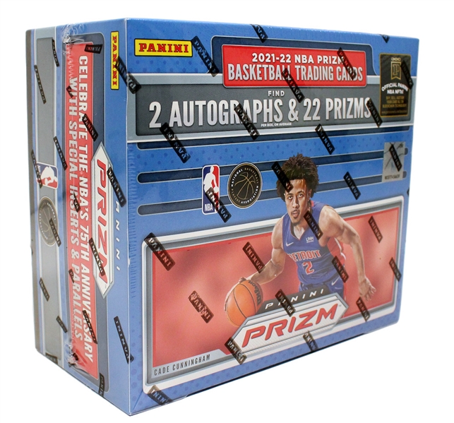 2021-22 Panini NBA Prizm FOTL - First Off The Line - Hobby Box FACTORY SEALED