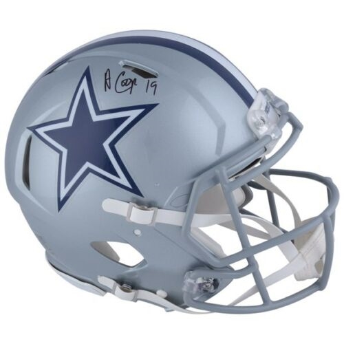 Amari Cooper Signed Dallas Cowboys Full Size Authentic Speed Helmet (Fanatics)