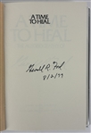 Gerald Ford Signed "A Time To Heal" Hardcover Book (Third Party Guaranteed)