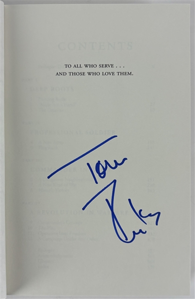 General Tommy Franks Signed "American Soldier" Hardcover Book (Third Party Guaranteed)