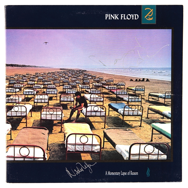 Pink Floyd: David Gilmour & Nick Mason Signed "A Momentary Lapse of Reason" Album (Third Party Guaranteed)