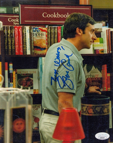 Steve Carell Signed 8" x 10" Photo (JSA)