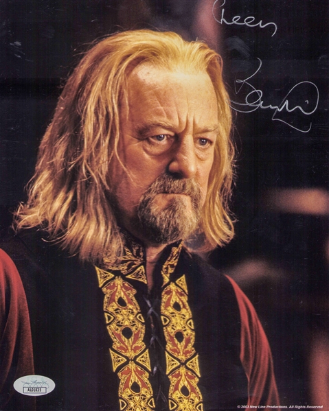 Lord of the Rings: Bernard Hill Signed 8" x 10" Photo (JSA)