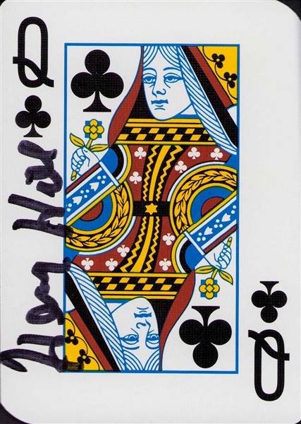 Henry Hill Signed Playing Card (PSA/DNA)