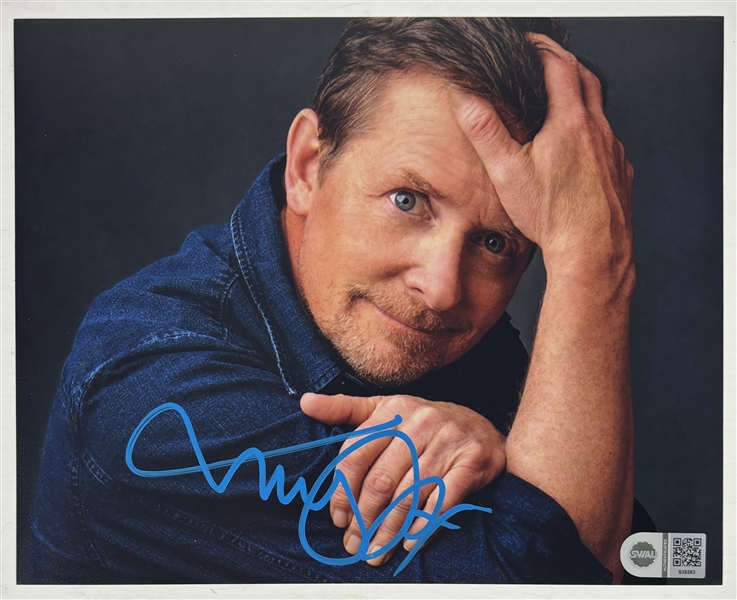 Michael J. Fox Signed 8" x 10" Photograph (SWAU Holo)