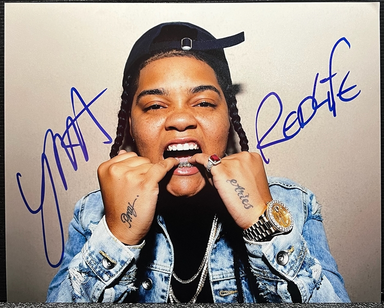 Young M.A. Signed 8" x 10" Photo (Beckett/BAS LOA)