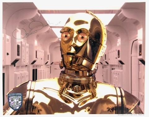 Star Wars: Anthony Daniels Signed Photograph (Official Star Wars) (Third Party Guarantee)