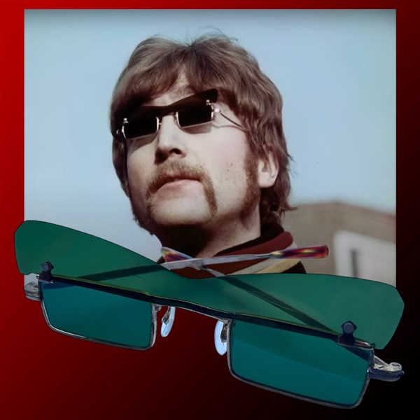  John Lennon Personally Owned & Worn “Penny Lane" Sunglasses