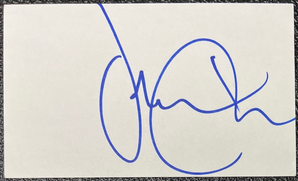 Jermaine Dupri Signed 3" x 5" Index Card (Beckett/BAS LOA)