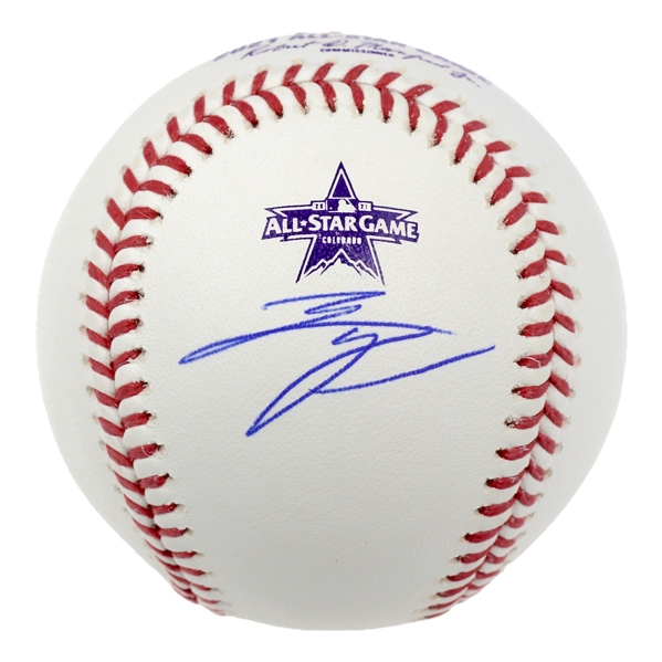 Shohei Ohtani signed ROMLB 2021 All-Star baseball (Fanatics) (MLB)