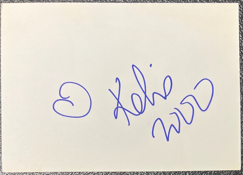 Kelis Signed 3" x 5" Index Card (Beckett/BAS LOA)